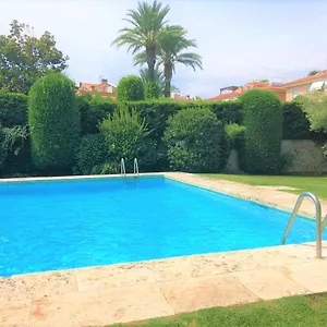  Apartamento En Platja Sant Pol S'agaro Con Pisicina Y Jardin